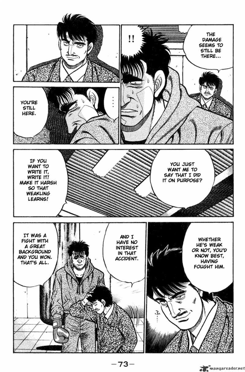 Hajime no Ippo: Fighting Spirit, Chapter 73 image 11